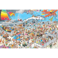 Jan van Haasteren Am Strand 1500 Teile Puzzle