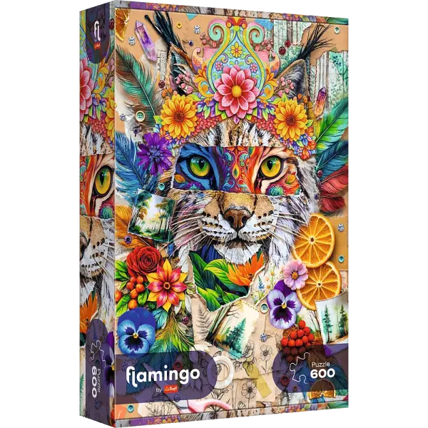 Flamingo by Trefl Inspirations-Collage 600 Teile Puzzle