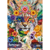Flamingo by Trefl Inspirations-Collage 600 Teile Puzzle