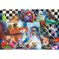 Trefl, Hunde außer Rand und Band 1500 Teile Puzzle