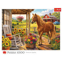 Trefl, Pferd auf der Farm  - 1000 Teile Puzzle