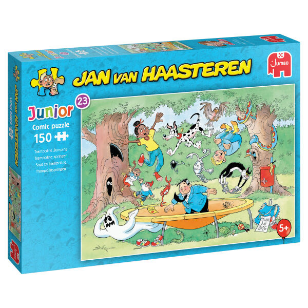 Jan van Haasteren Junior 23 Trampolinspringen 150 Teile Puzzle