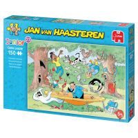 Jan van Haasteren Junior 23 Trampolinspringen 150 Teile Puzzle