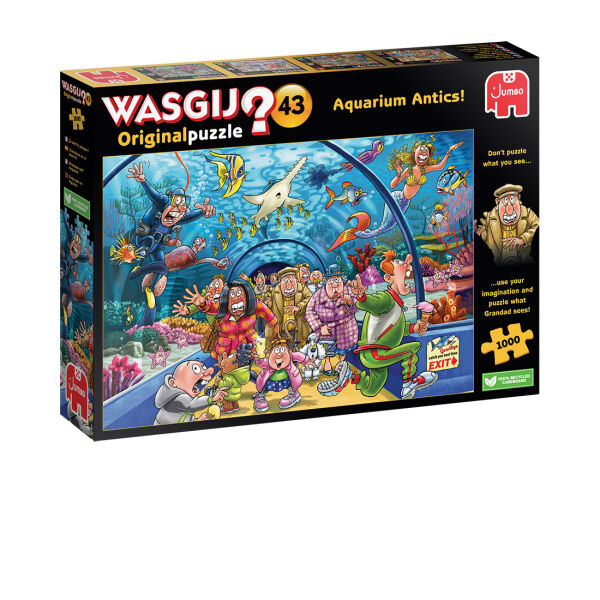 Wasgij Original 43, Wie ein Fisch im Wasser, 1000 Teile Puzzle