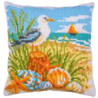 Kreuzstichkissenpackung Ocean breeze - Stickbild...