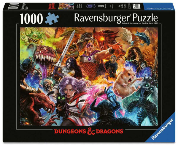 Ravensburger - D&D - Critical Encounters - 1000 Teile Puzzle