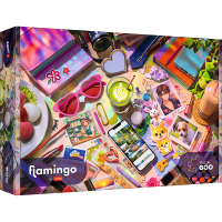 Flamingo by Trefl Meine kleine Welt 600 Teile Puzzle
