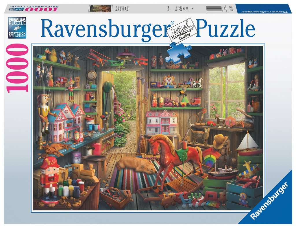 17084 1000 von Spielzeug damals Puzzle Teile Ravensburger