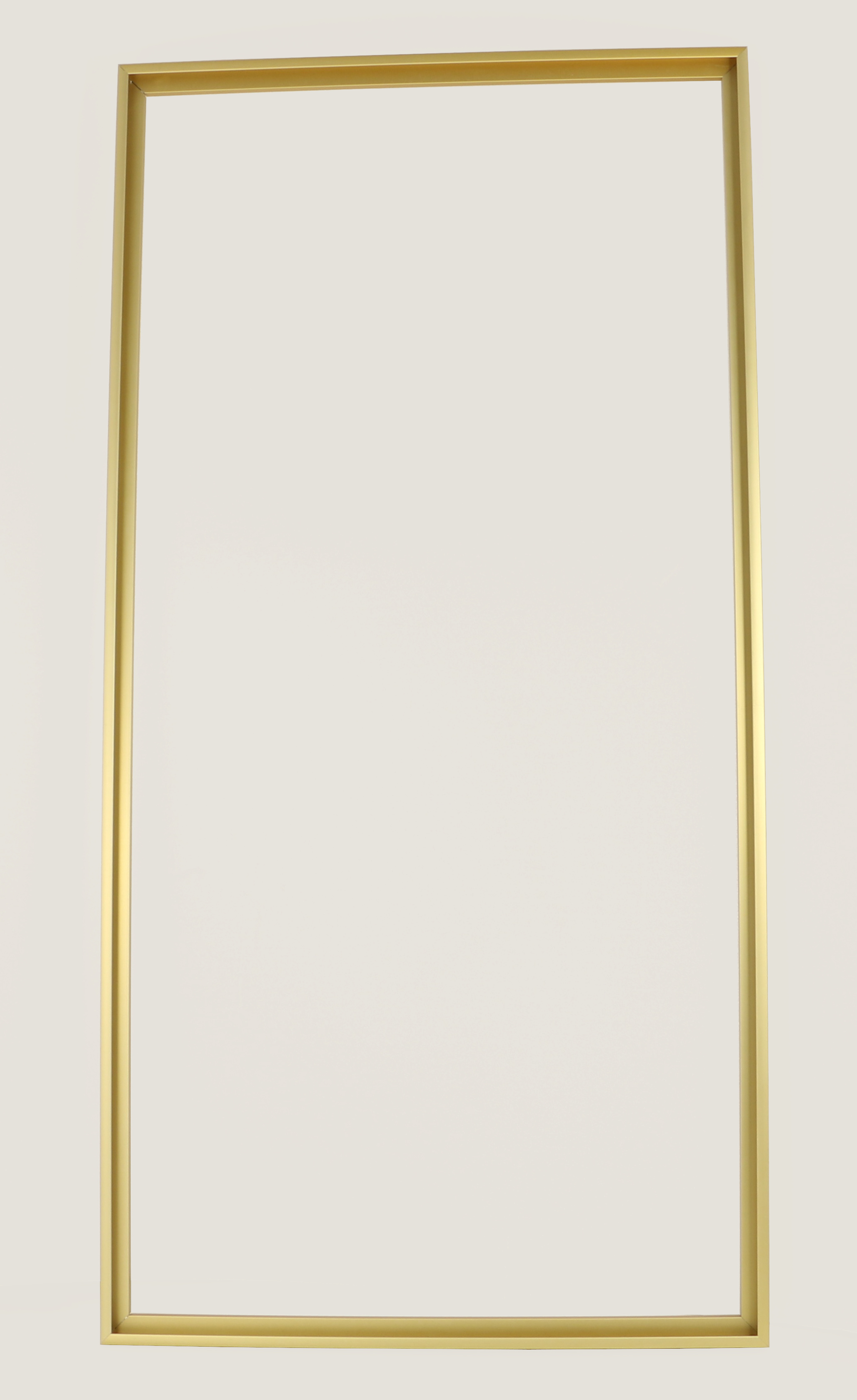 Alurahmen gold-matt für 40x80cm Zahlen z.B. Manhattan Malen Schipper nach
