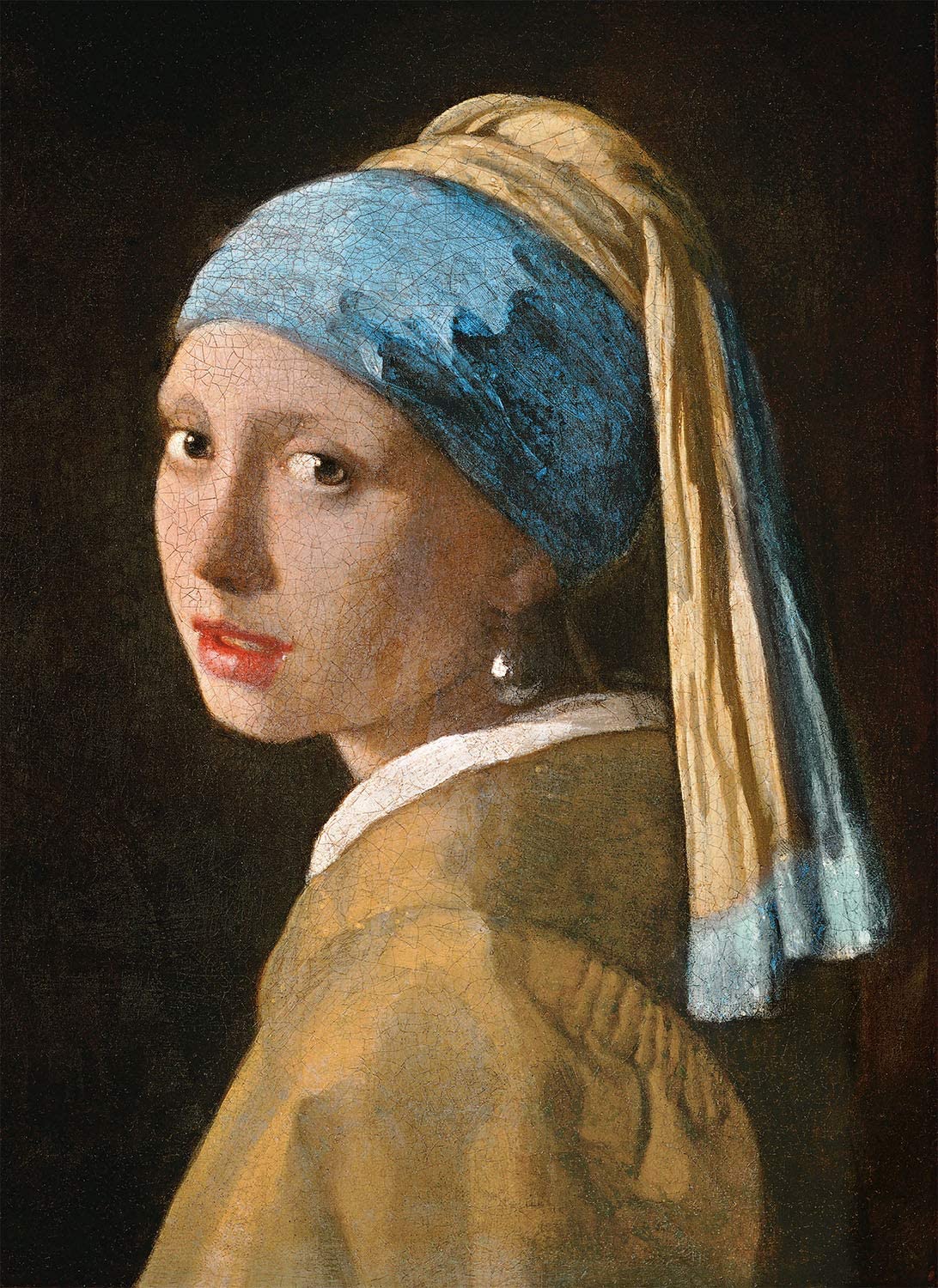 Clementoni 39614 Johannes Vermeer Mädchen mit dem Perlenohr