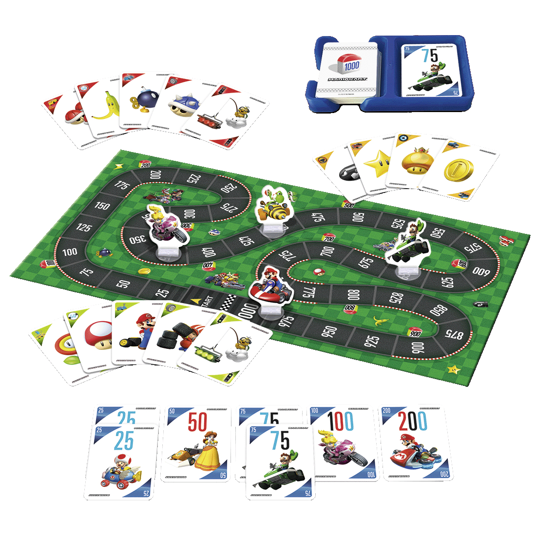 Jumbo Spiele 1110100011 Super Mario 1000km Mario Kart 