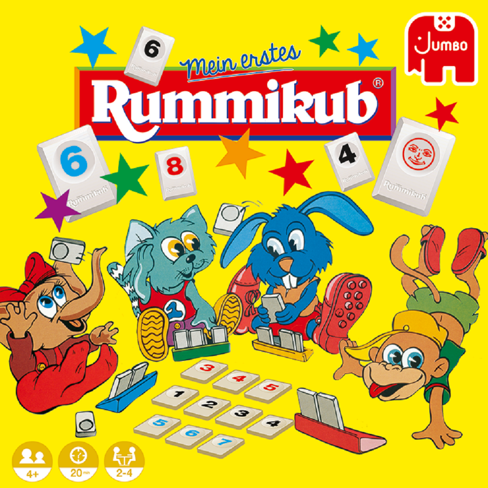 Jumbo - 3819 - Jeu De Société Original Rummikub Xxl - Langue: Allemande
